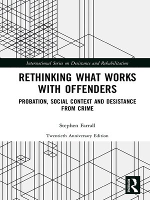 cover image of Rethinking What Works with Offenders